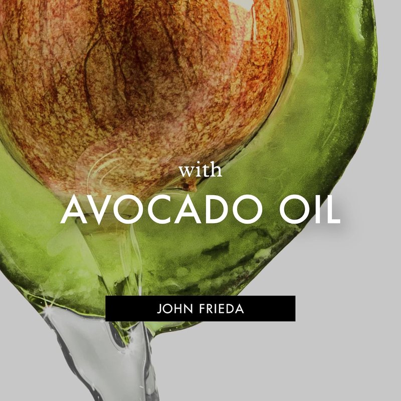 John Frieda Frizz Ease Touch-Up Cream - Anti-Frizz Smoothing Formula with Avocado Oil | 4 fl oz