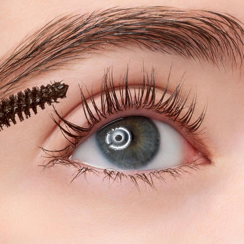 COSNORI Perfect Setting Waterproof Mascara Long&Curl 1.5 Black Brown – Long Lasting Smudge - Black Brown Mascara - Soft yet Defined Daily Use - K Beauty - 0.23fl oz (7ml)