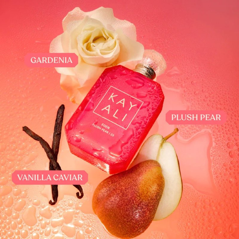 KAYALI Eden Plush Pear | 23 Eau de Parfum, Miniature, 10 mL / .34 oz