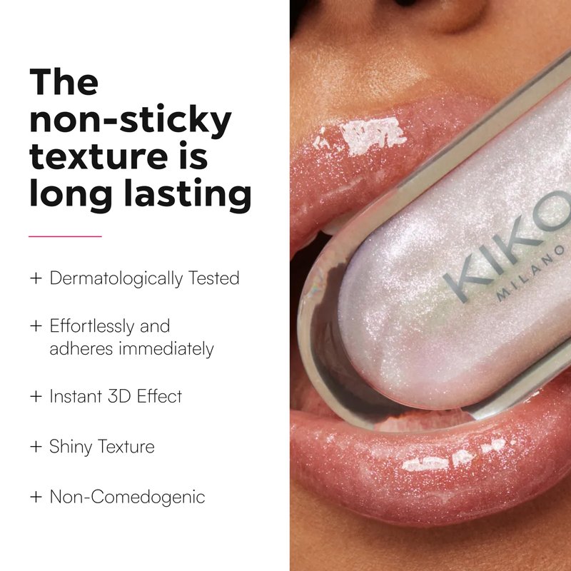 KIKO Milano 3d Hydra Lipgloss 17 | Softening Lip Gloss For A 3d Look