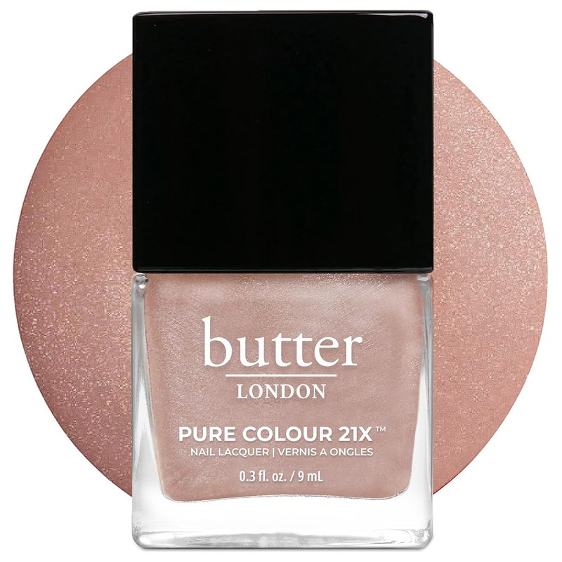 Butter LONDON Nail Lacquer - Fast-Drying, Long-Lasting Gel Finish | Vegan & Cruelty-Free, Chip-Resistant