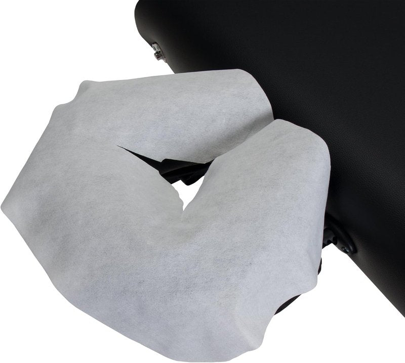 EarthLite Disposable Face Cradle Covers - Medical-Grade Ultra Soft Massage Headrest Covers | Pack of 12
