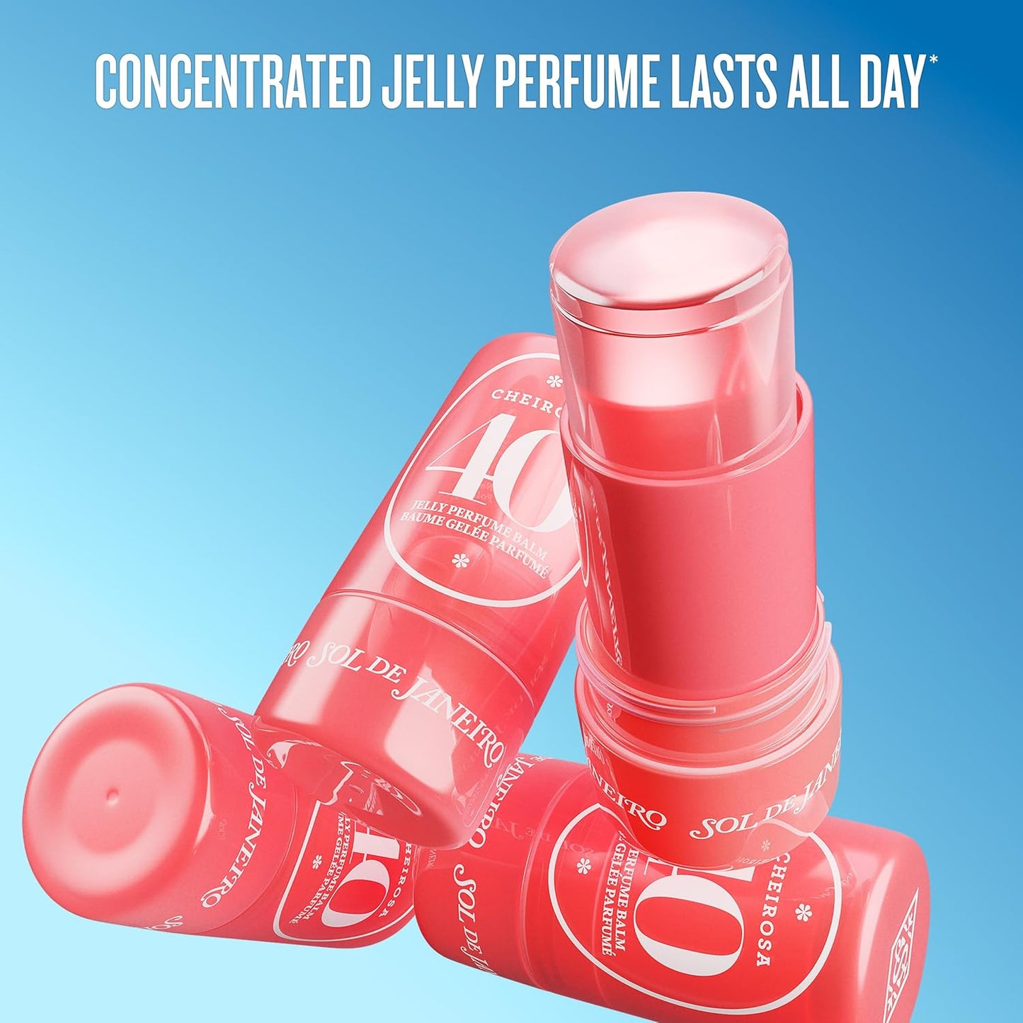Sol de Janeiro Cheirosa 40 Mist & Jelly Perfume Balm Duo - Luxurious Fragrance Set for All-Day Freshness