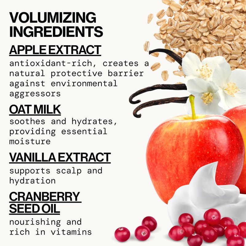 Pacifica Hair Mousse - Vanilla Oat Milk – Light Hold for Soft Volume & Hydration with Touchable Hold, Delightful Vanilla Scent, Vegan & Cruelty-Free, 5 fl oz