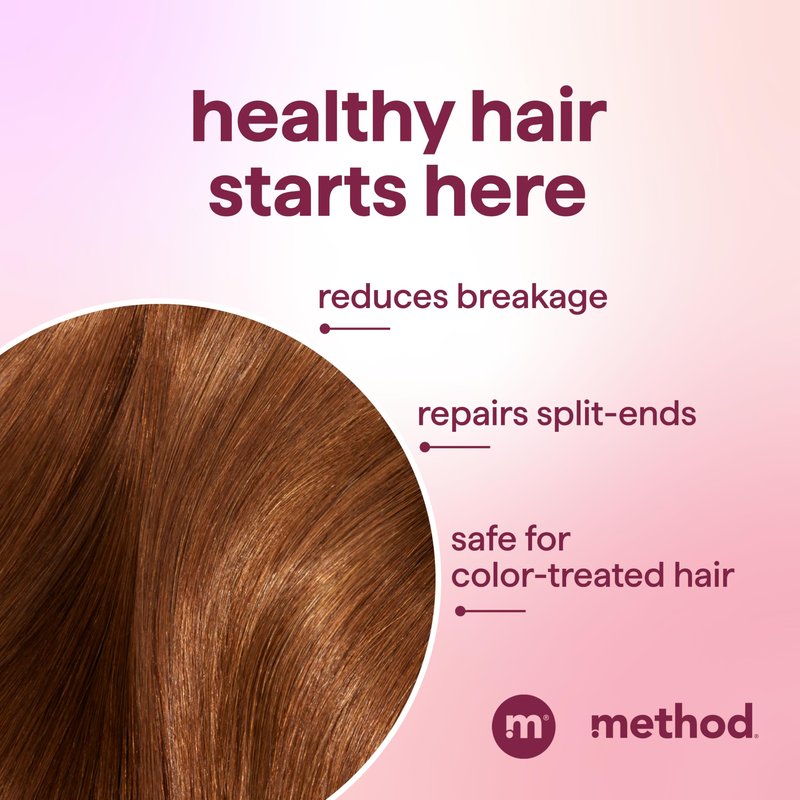 Method Volumizing Conditioner, Pure Peace – for Thicker, Fuller Looking Hair and Safe for Color-Treated Hair – Sulfate-Free, Paraben-Free and Cruelty-Free – 13.5 oz