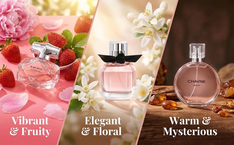 Pheromones Perfume Mini Gift Box Sets for Women, 3 Pieces Mini Travel Size Perfumes for Women Set, Floral Fruity - Long-Lasting Fragrance, Fragrance Sets, Perfect for Gifting Or Personal Use,30ml