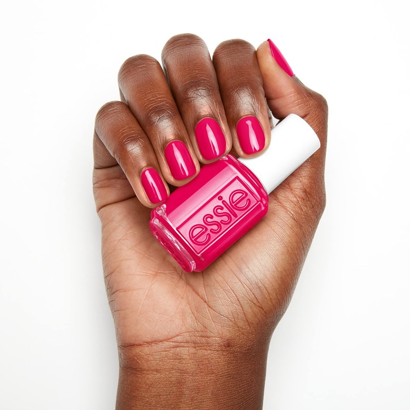 Essie Nail Polish, Salon-Quality, 8-Free Vegan, Bright Fuchsia, Bachelorette Bash, 0.46 fl oz