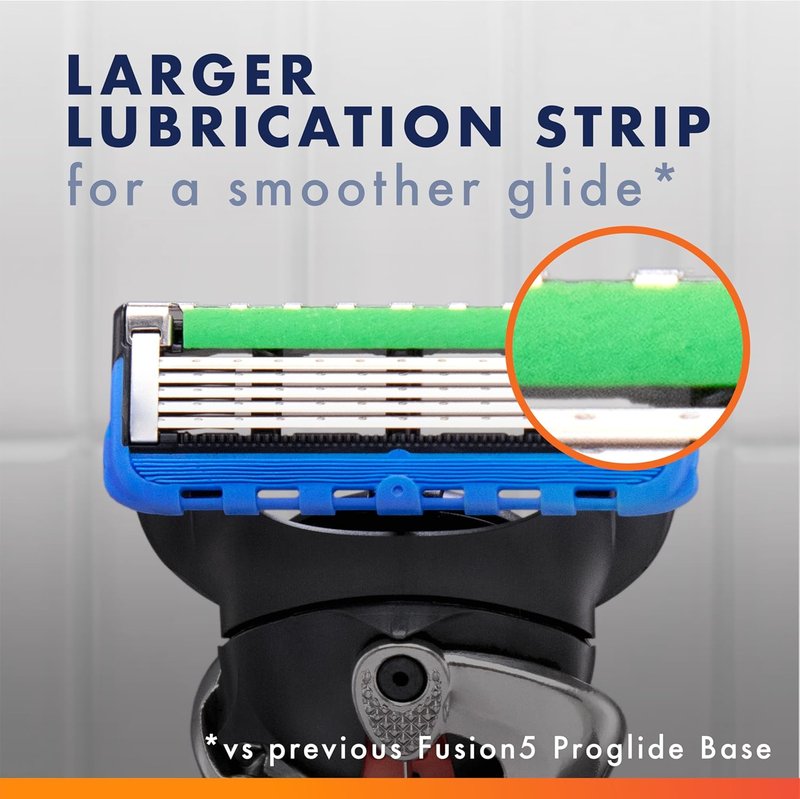 Gillette Fusion5 ProGlide Razor Blade Refills - 5-Blade Design with Precision Trimmer | 10 Count