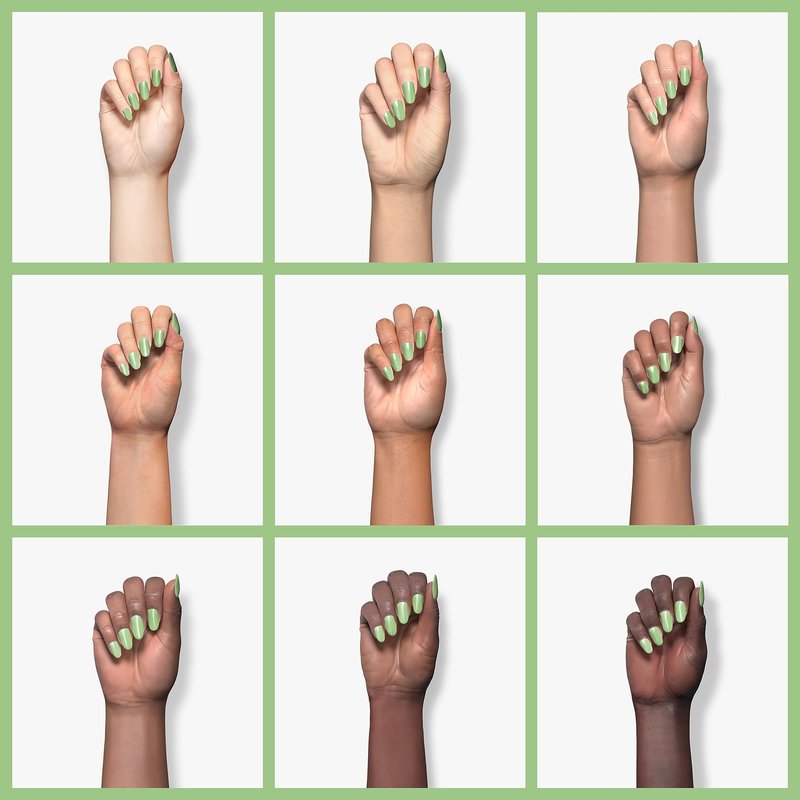 Beetles Mint Green Gel Polish - Summer Buds 15ML/0.51Fl Oz, Lime Light Green Gel Nail Polish, Soak Off UV LED Lamp Pastel Nails Art, Long-Lasting Manicure Salon Bright Summer Day Nails
