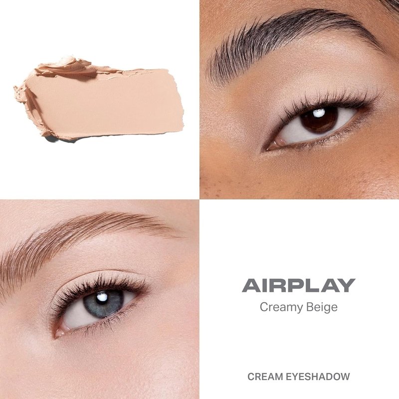Morphe Priming Cream Eye Shadow - Cream to Powder Eyeshadow & Primer | Soft Matte Hydrating Formula - Airplay (0.11 oz)