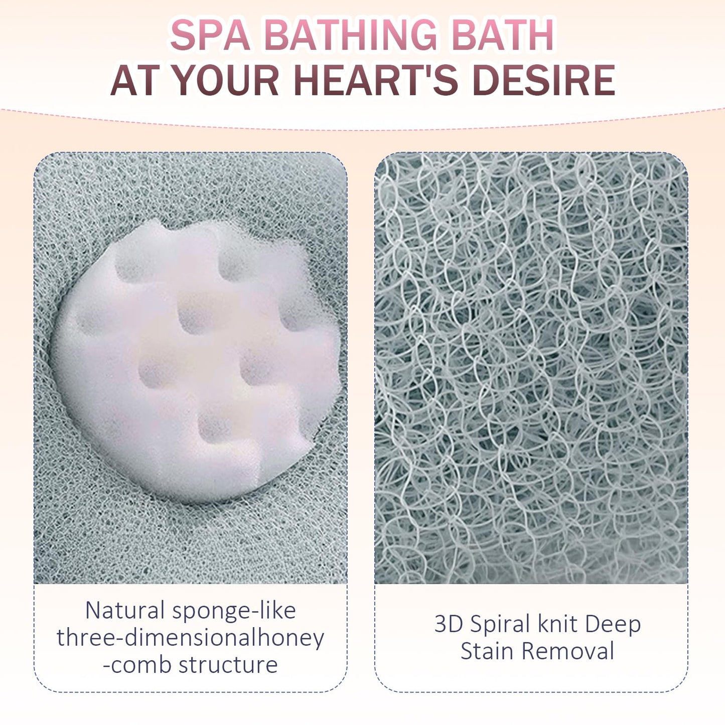 Super Soft Sunflower Suction Cup Bath Ball, 2026 New 2-in-1 Sunflower Bath Ball Exfoliating Bath Sponge Cleaning Brush, Mesh Sponge Pouf Loofah for Women Men Shower (Purple+Green)