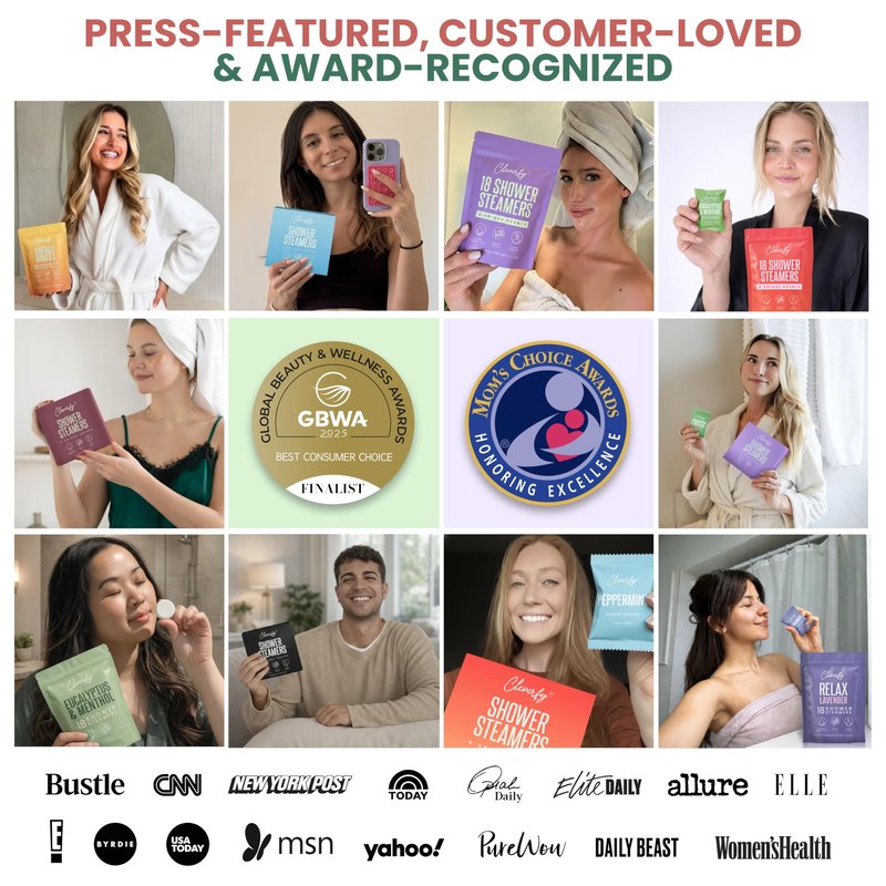 Cleverfy Shower Steamers Aromatherapy - Birthday Gifts for Women, Mom, Wife, Grandma, Her, Best Friend, Daughter, Sister, Teens & Girlfriend - 6 Tablets
