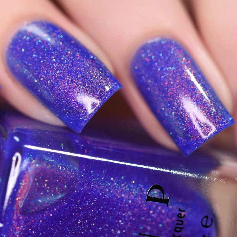 ILNP Deep End - Cobalt Shimmer Holographic Nail Polish