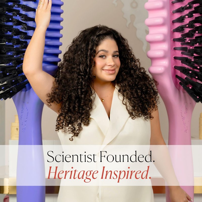 Bounce Curl Volume EdgeLift Brush - Raspberry