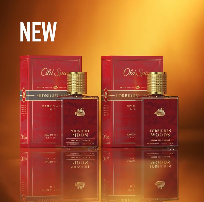 Old Spice Signature Cologne for Men, Forbidden Woods Premium Scent with Notes of Spiced Oud + Amber, 3.4 fl oz