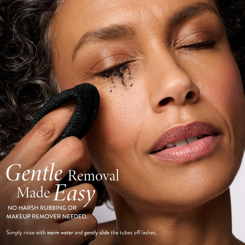 LAURA GELLER Long-n-Lifted Tubing Mascara – Lengthening & Lifting Mascara That Won’t Smudge or Flake – Gentle Tubing Formula Removes with Warm Water – Black