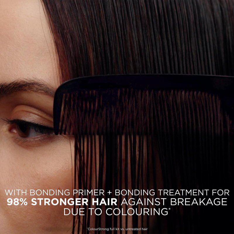 Clairol ColorStrong Permanent Hair Dye, Ammonia‑Free, PPD‑Free, 100% Gray Coverage with Bonding System, 2.8 Blue Black - Desert Nights Hair Color, Pack of 1