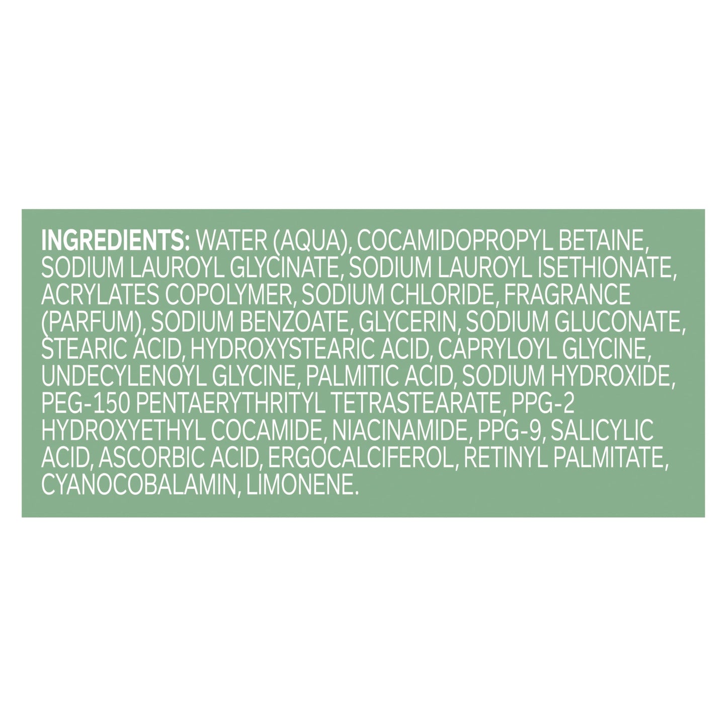 OLLY Body Wash Clear Mood + Skin with salicylic acid, niacinamide & vitamin A for smoother skin 17 Fl Oz