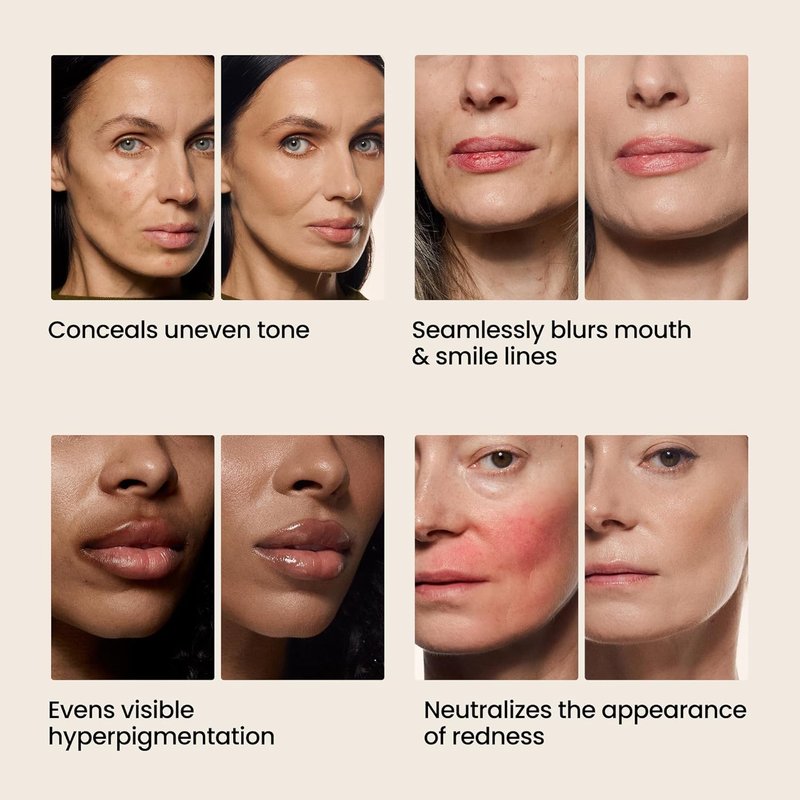 Hush Glow™ Foundation Cushion SPF 30 | Lightweight, Skincare-Infused Foundation for Mature Skin with Hyaluronic Acid & Peptides - Warm