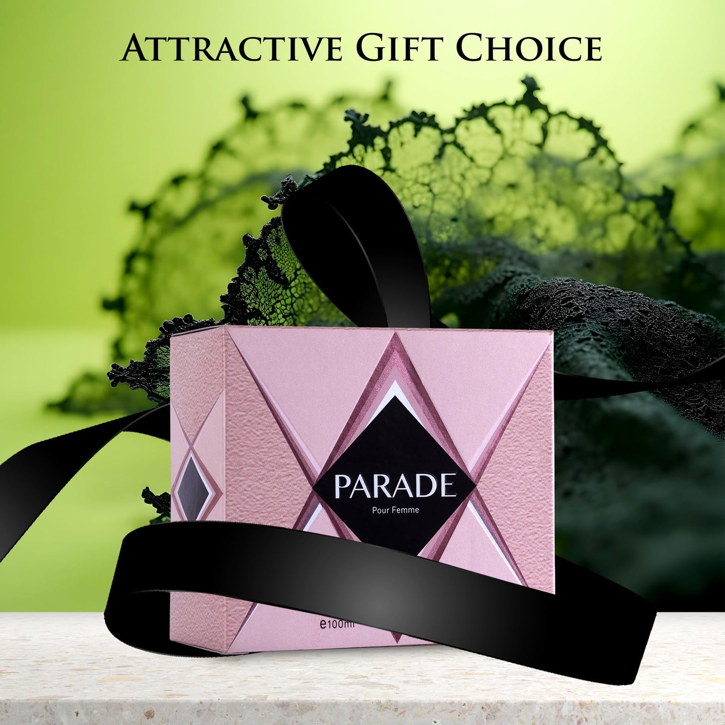 URBAN COLLECTION Parade for Women Eau De Parfum – Vegan, Cruelty-Free & Free of Paraben – Amber & Floral Scent – Pear & Bergamot Top Notes – Bourbon Vanilla & White Musk – Elegant 100ml Bottle