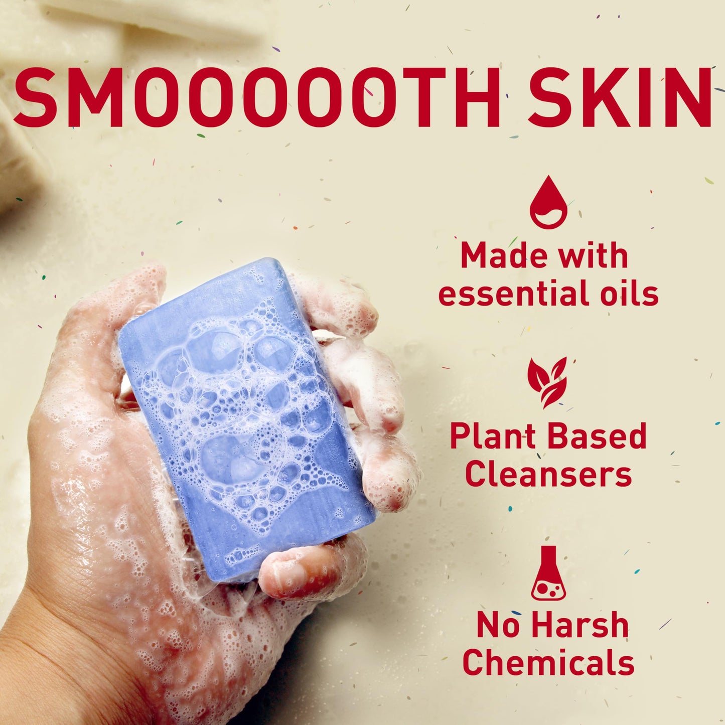 Old Spice Men's Bar Soap, Seas The Day Eucalyptus and Coconut Cream Scent, 10x More Moisturizers for Smooth Skin with Mild Exfoliators & Plant Based Cleansers, 5.0 oz