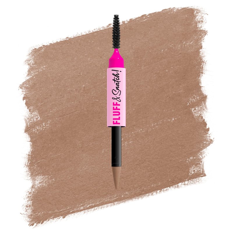 NYX PROFESSIONAL MAKEUP Fluff & Snatch Brow Powder Pen, Cream To Powder Eyebrow Pen For Soft, Defined Brows, Smudge and Transfer-Resistant Formula - Ash Blonde