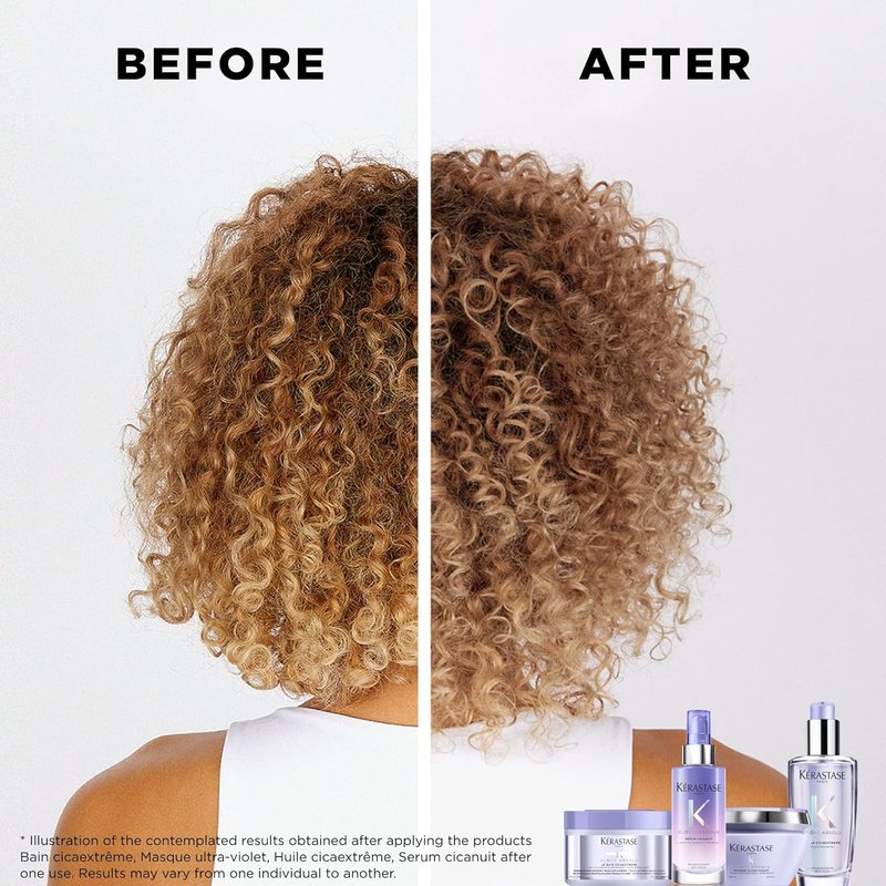 KERASTASE Blond Absolu Shampoo - Neutralizes Brassiness with Blue & Violet Pigments | Restores Shine & Softness