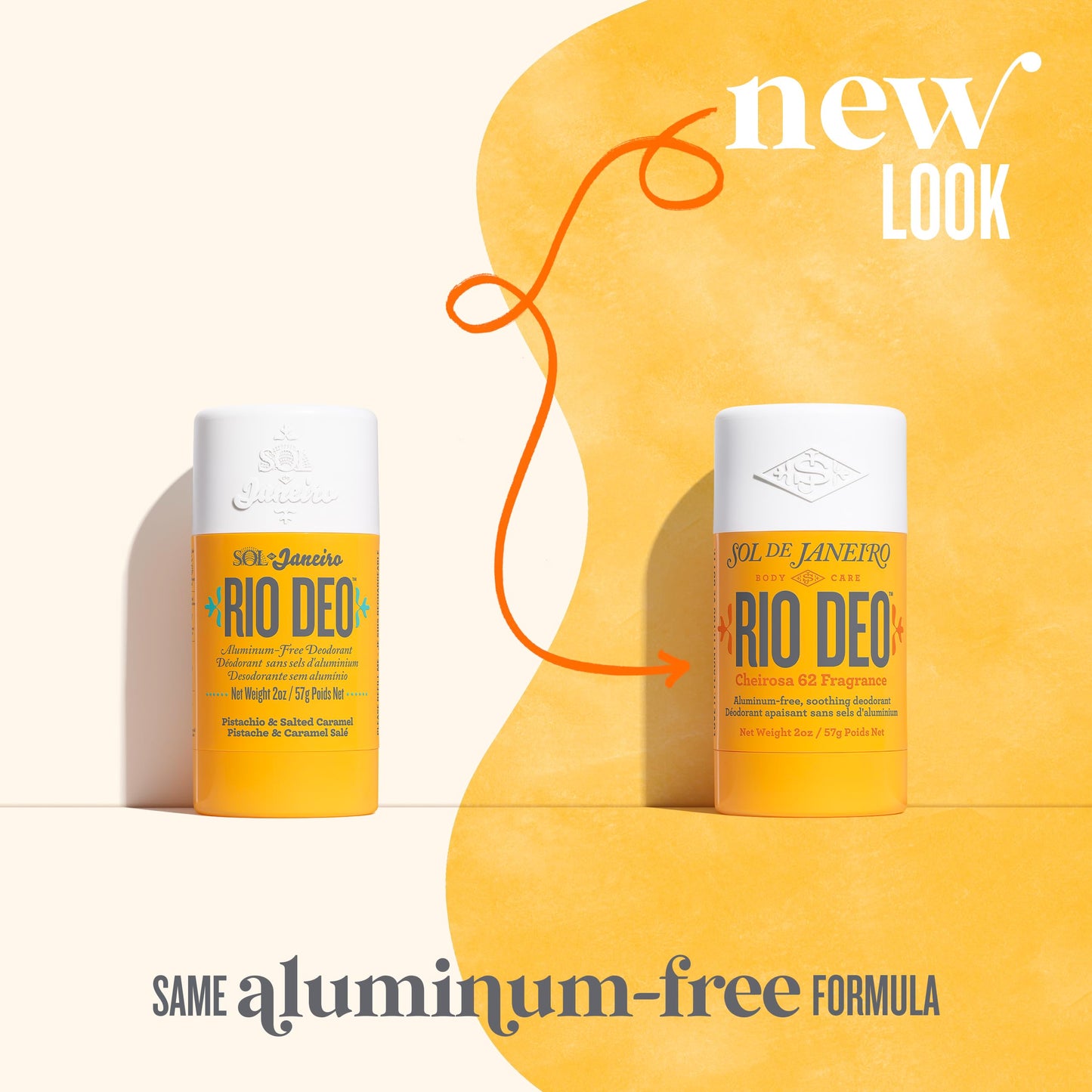 Sol de Janeiro Rio Deo - Refillable Aluminum Free Deodorant (Cheirosa 62)