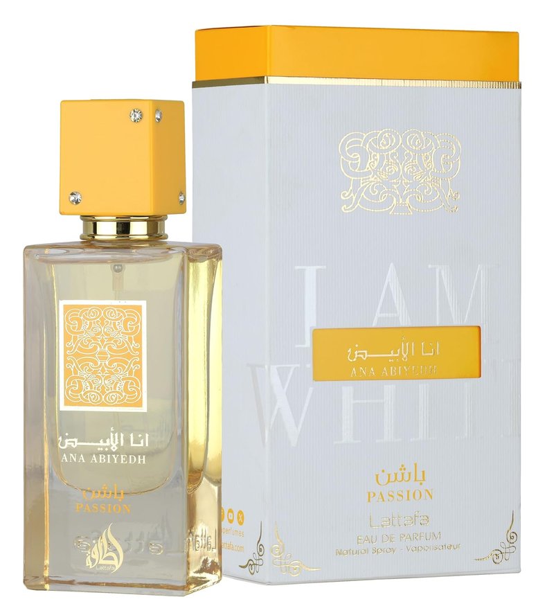 Lattafa Ana Abiyedh Passion Eau de Parfum Spray - 60ml | Exotic Fragrance for Men