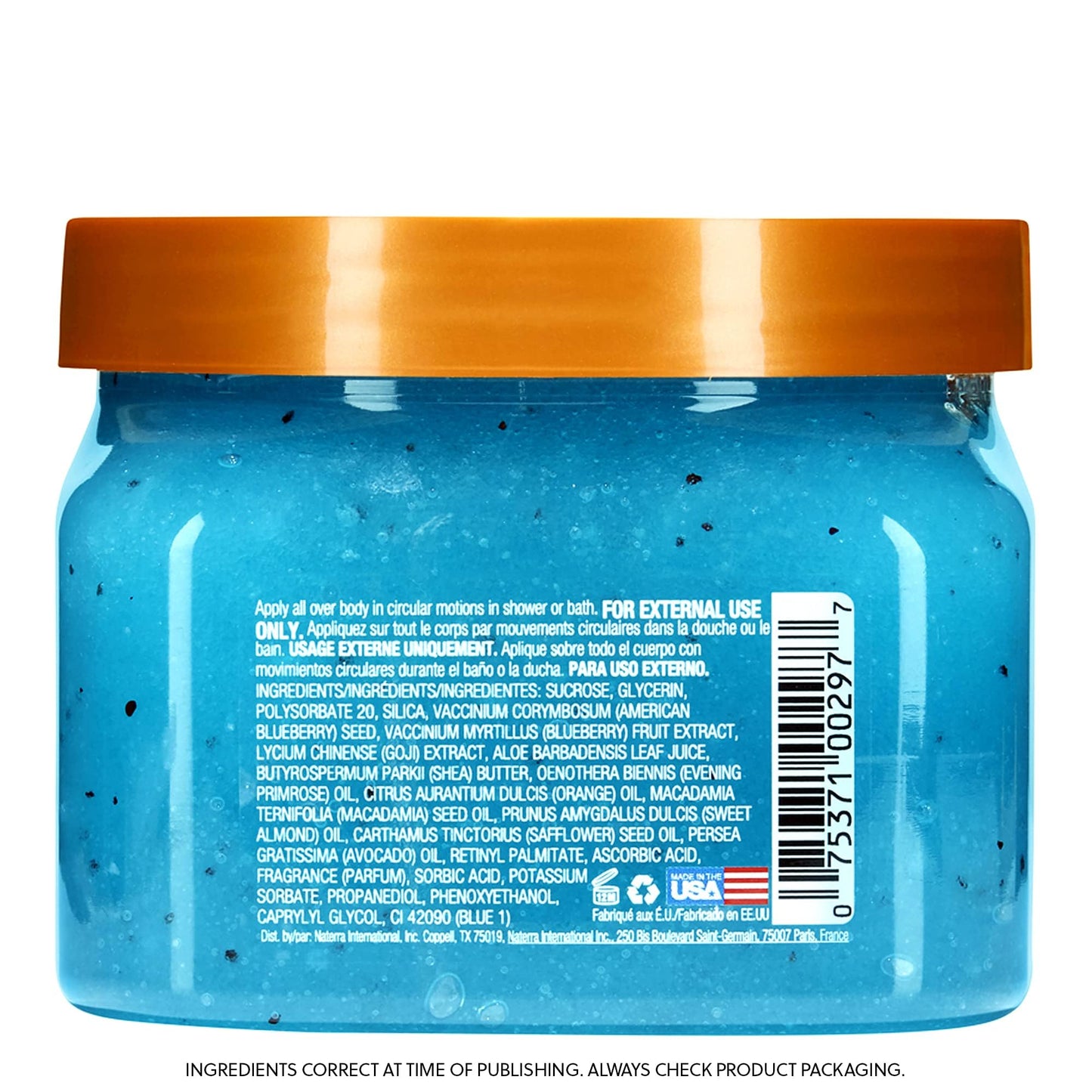 Tree Hut Sugared Fantasy Shea Sugar Scrub, Exfoliating, Hydrating & Moisturizing Body Scrub with Shea Butter & Nourishing Essential Oils, Smooth & Soften Skin, 18 oz