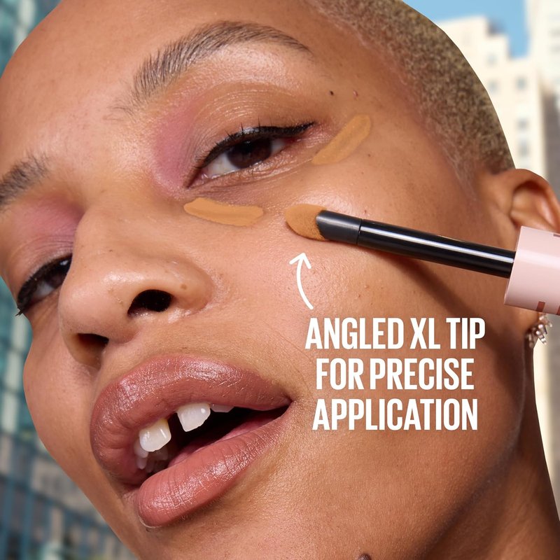 Maybelline Lifter Serum Concealer - Full Coverage Radiant Concealer with 2% Peptides & Caffeine | 20, 1 Count