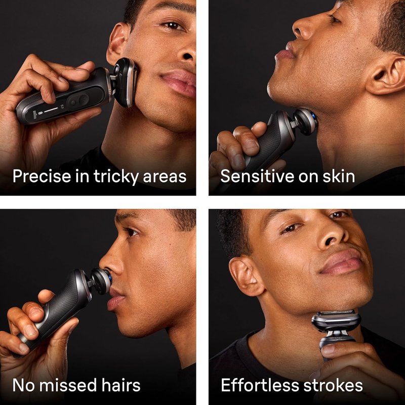 Braun Electric Razor for Men Series 7 - 4-in-1 Shaver with Precision Trimmer & Extra Head | S7 7187ps