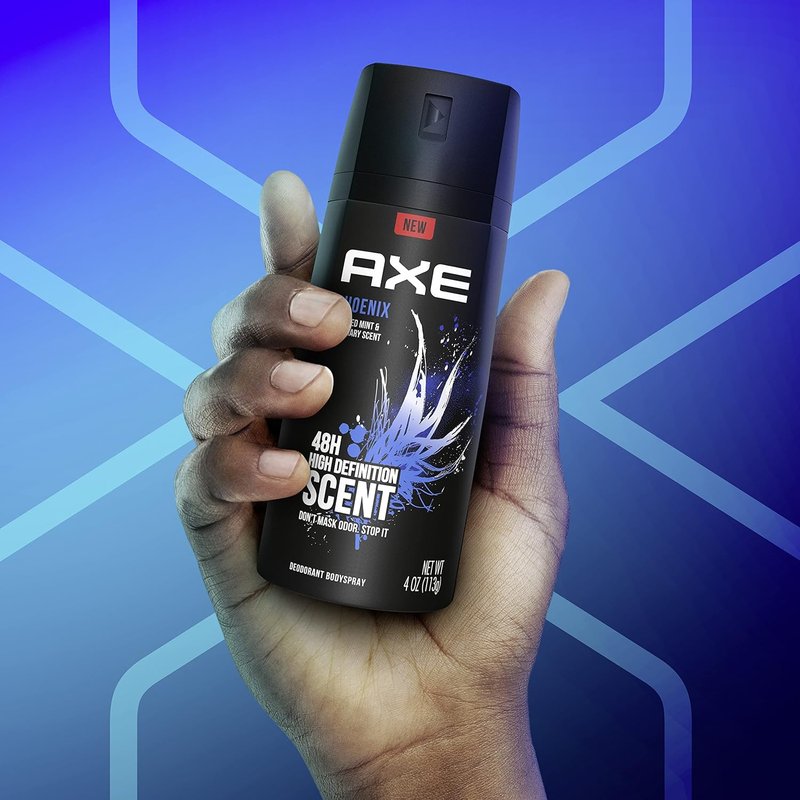 Axe Body Spray Deodorant - Long Lasting Odor Protection | Aluminum-Free Phoenix Scent, 4oz (4 Count)