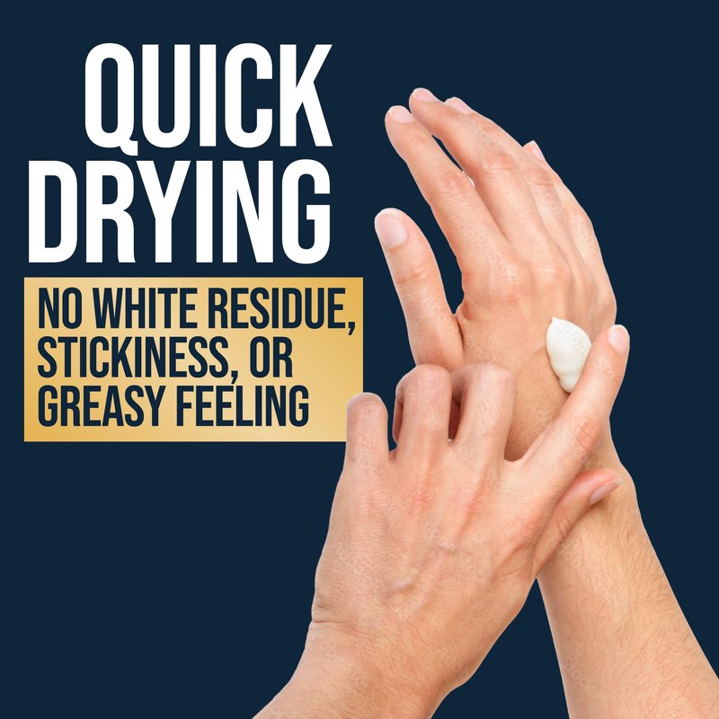 Certain Dri Antiperspirant Hand Lotion - 24-Hour Sweat Protection for Excessive Sweating & Palmar Hyperhidrosis - Fast-Drying, Non-Greasy, Fragrance-Free Formula for Smooth, Dry Hands - 1.3 oz