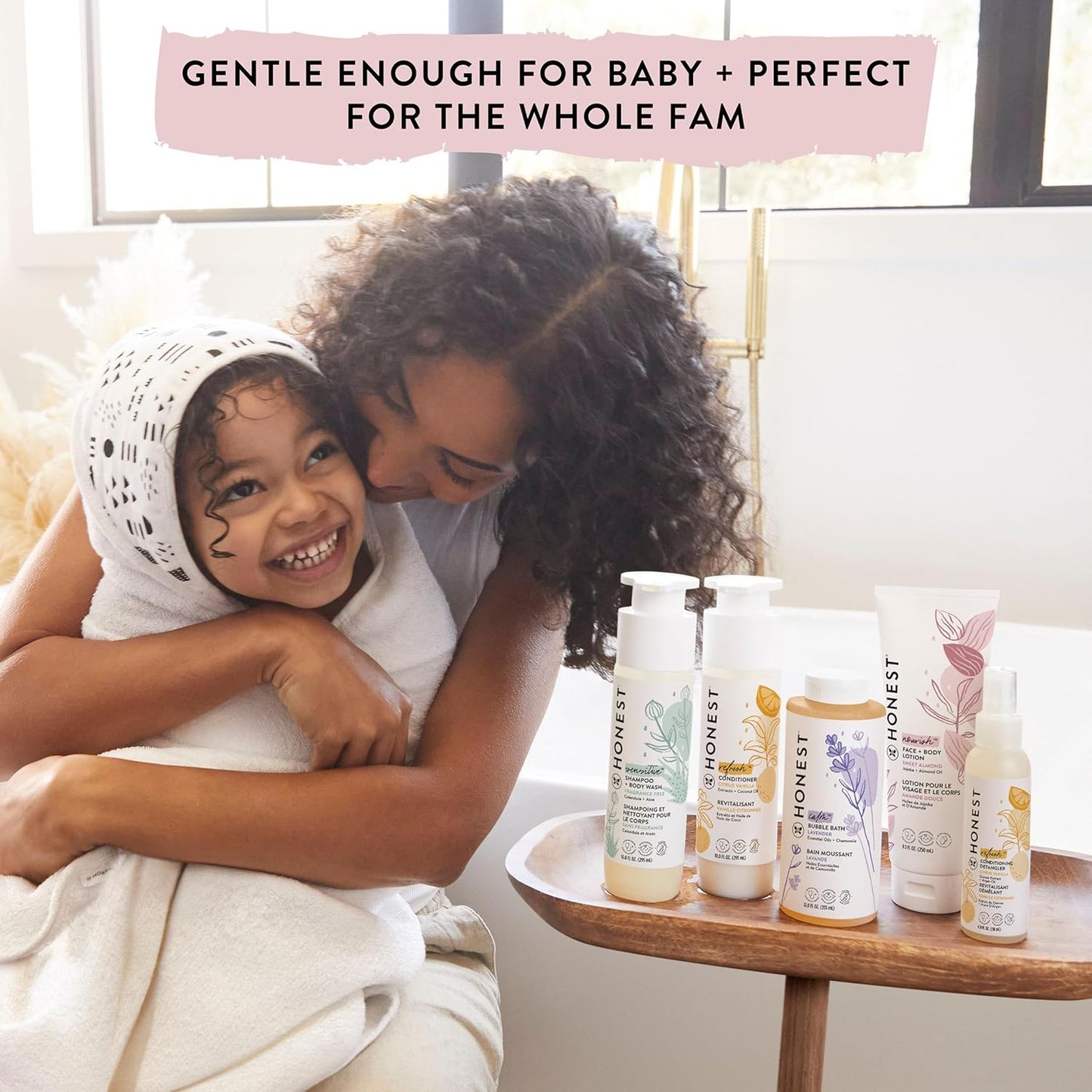 The Honest Company Silicone-Free Conditioner - Gentle & Hypoallergenic | Fragrance-Free, 10 fl oz