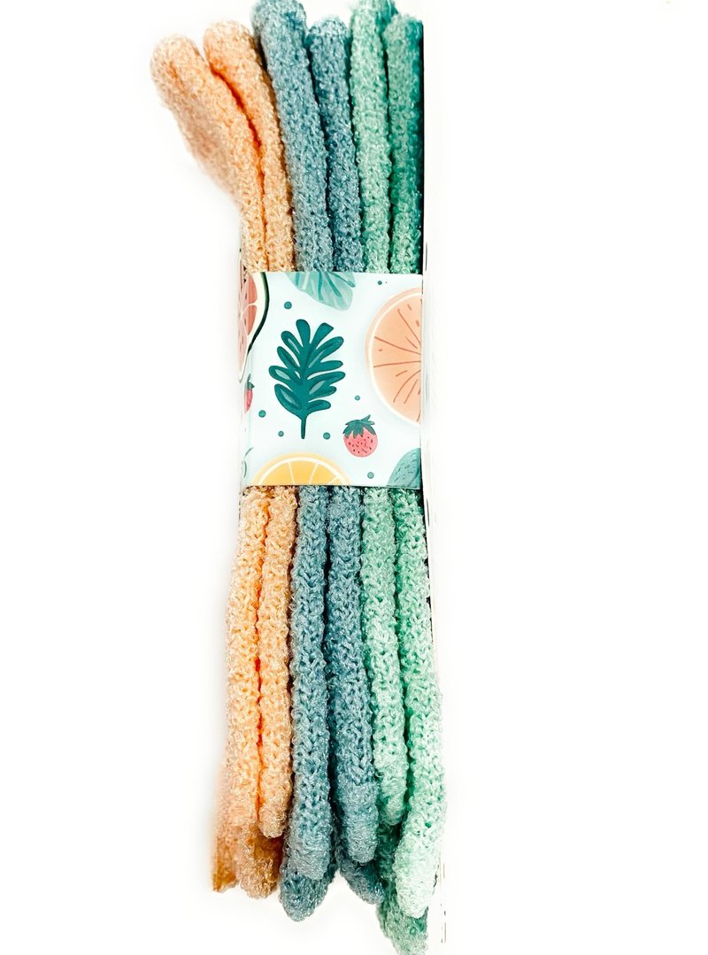 Exfoliating Bath Gloves, Body Scrub Gloves, Dead Skin Cell Remover for Beauty Spa Massage, Skin Shower Body Scrubber- (3 Pairs, 6 Pcs)