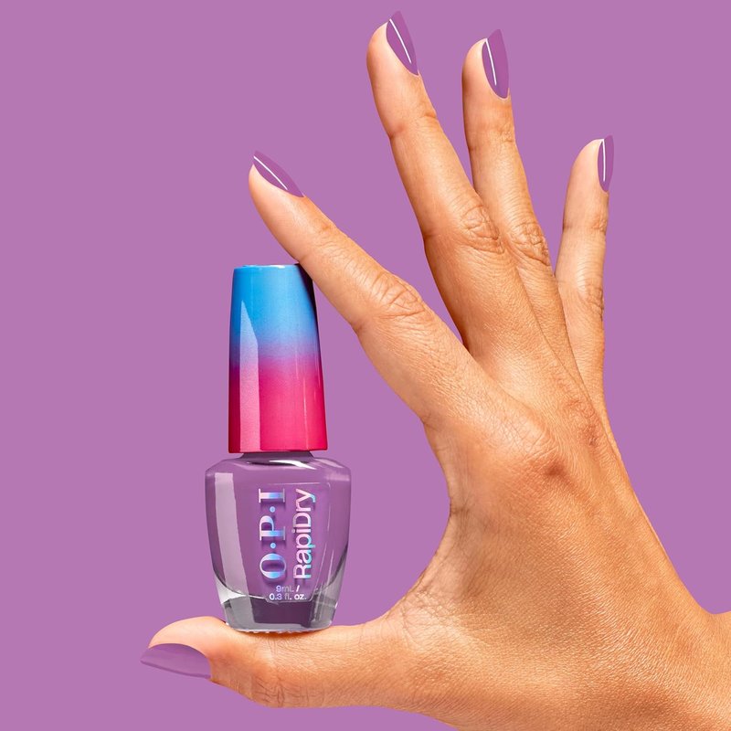 OPI RapiDry Quick Dry Nail Polish - Opaque Crème & Shimmer Winter Shades | Smudge-Proof, Fast Drying in 60 Seconds