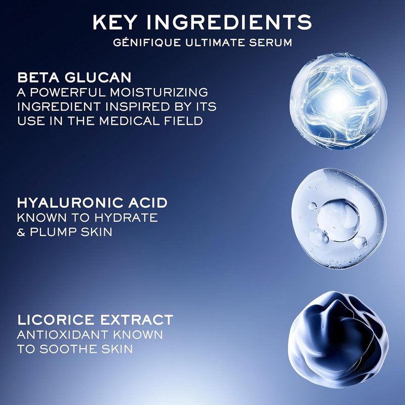 Lancôme Rénergie Skincare Trial Gift Set -Trial Set for Anti-aging Skincare Routine With Genifique Ultimate, Rénergie Day/Night Cream, and Eye Cream (1.6 Fl Oz)