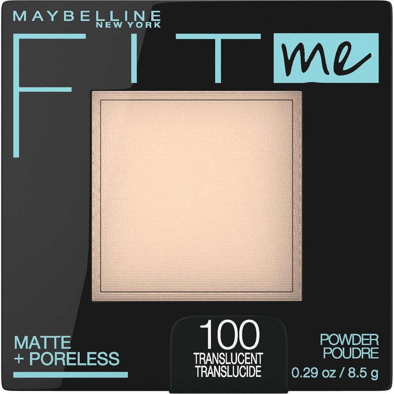 Maybelline Fit Me Matte + Poreless Pressed Face Powder - Translucent Finish, 1 Count