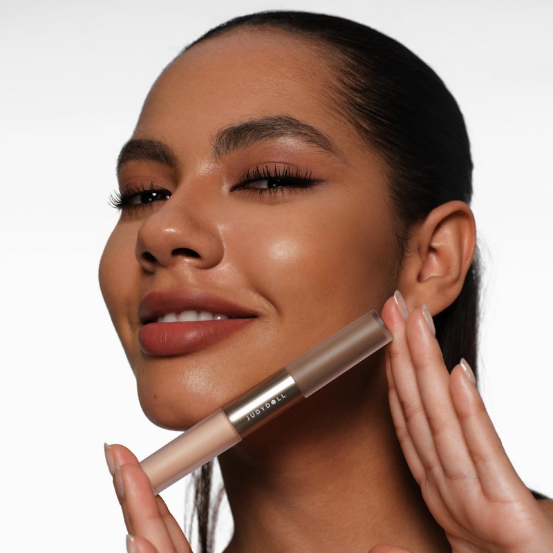 JUDYDOLL Liquid Contour & Under Eye Brightening,Highlighter, Buildable, Ultra-Blendable Contour, Fcae Contouring Liquid (06 Tan With Warm Undertones)