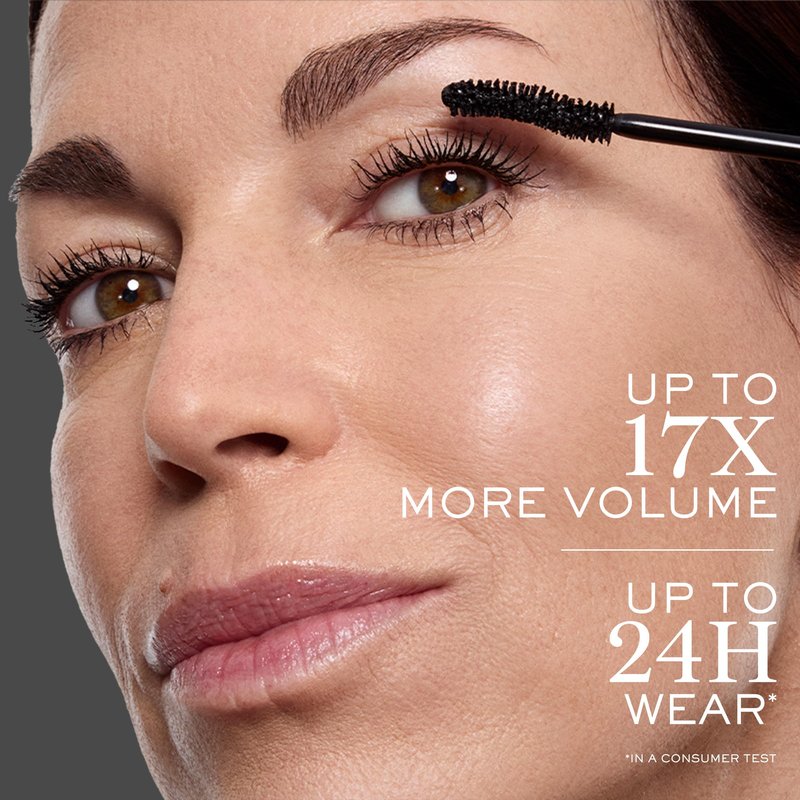Lancôme Hypnôse Drama Extreme Volumizing Mascara - Up to 17x More Volume - Up to 24HR Wear- Lengthening & Volumizing - Dramatic Lash Look - Ultra Black - Suitable for Sensitive Eyes