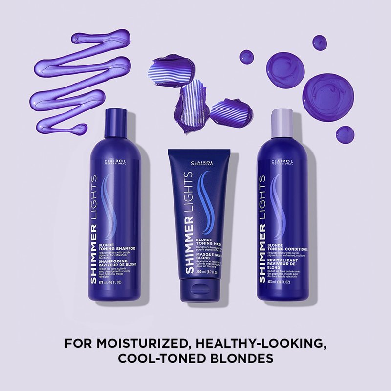 Clairol Professional Shimmer Lights Violet Toning Mask 30mL