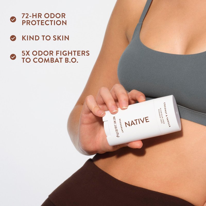 Native Deodorant Contains Naturally Derived Ingredients, 72 Hour Odor Control | Deodorant for Women and Men, Aluminum Free with Baking Soda, Coconut Oil and Shea Butter | Classic Pack Scents, 3-Pack