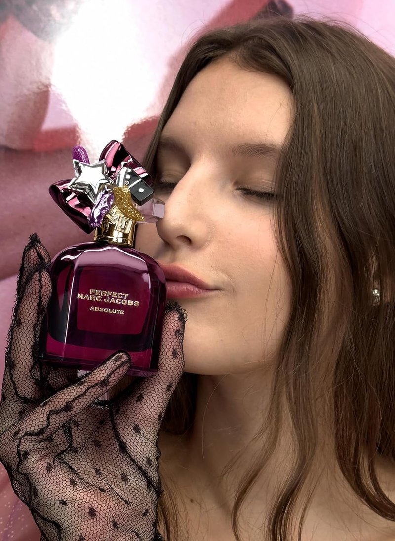 Marc Jacobs Perfect Absolute Eau de Parfum | Ambery Women's Fragrance with Caramelized Fig, Jasmine & Rich Amber Notes