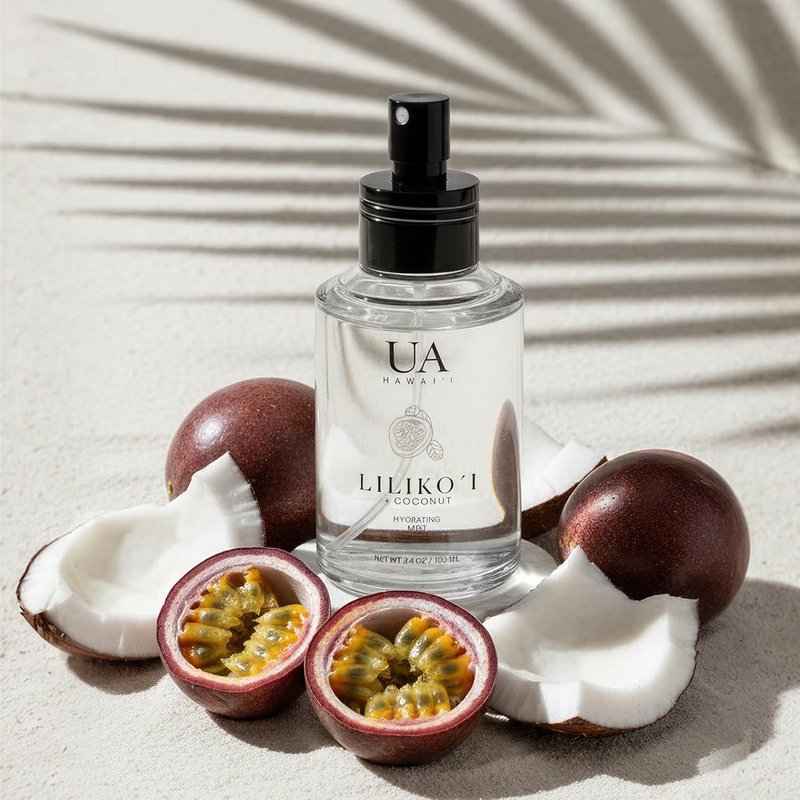 Lilikoi Coconut Body & Hair Mist - Hydrating Alcohol-Free Perfume with Hyaluronic Acid | 3.4 oz