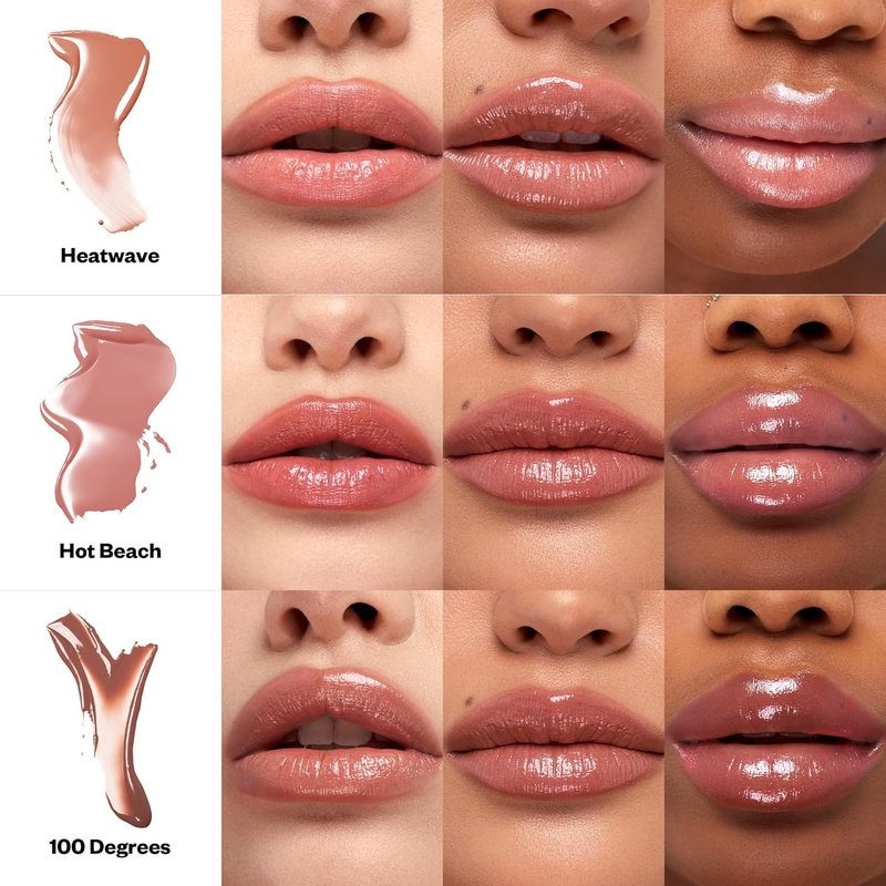 Kosas Moisturizing Shiny Sheer Lipstick - Ceramides, Hyaluronic Acid & Mango Butter | 100 Degrees