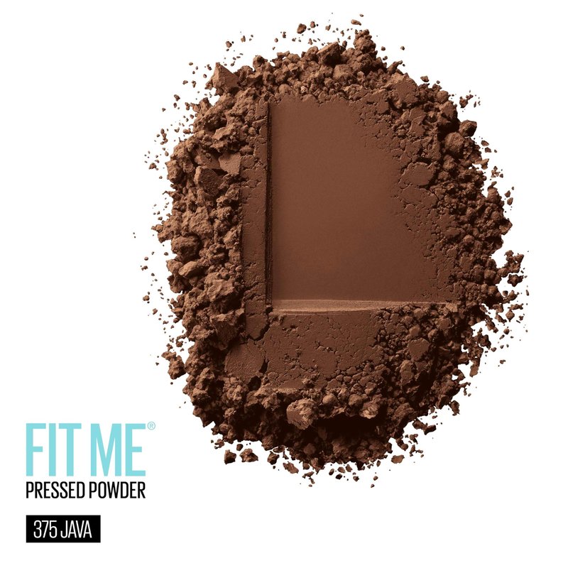 Maybelline Fit Me Matte + Poreless Pressed Face Powder Makeup & Setting Powder, Java, 1 Count
