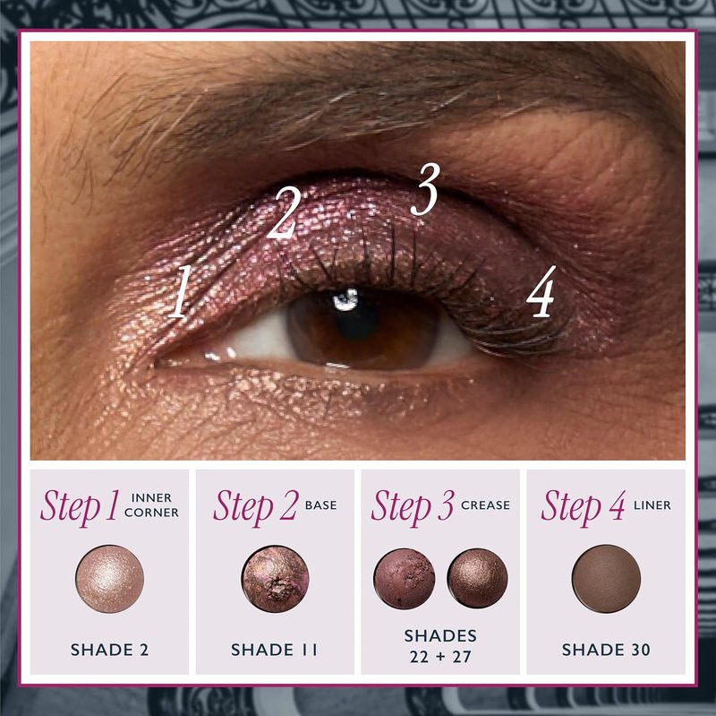 Laura Geller The Ultimate Palette - 31 Baked Eyeshadows with Matte & Shimmer Finishes | Classic & Marble Shades