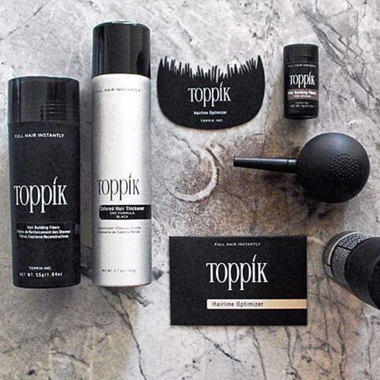 Toppik FiberHold Spray - Unscented Hair Thickening Formula | 4 Fl Oz