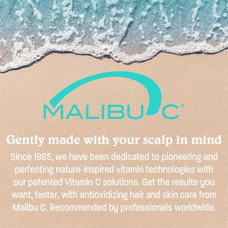 Malibu C Blonde Shampoo & Conditioner Set | Protects Color Vibrancy & Infuses Moisture - Sulfate-Free Hair Care
